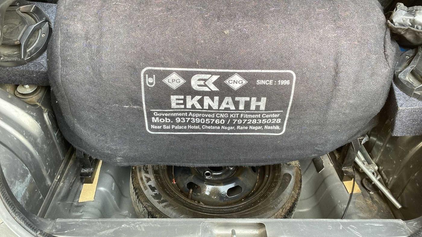 2019 Renault Kwid RXL, CNG, Manual, 74,212 km, Boot Inside