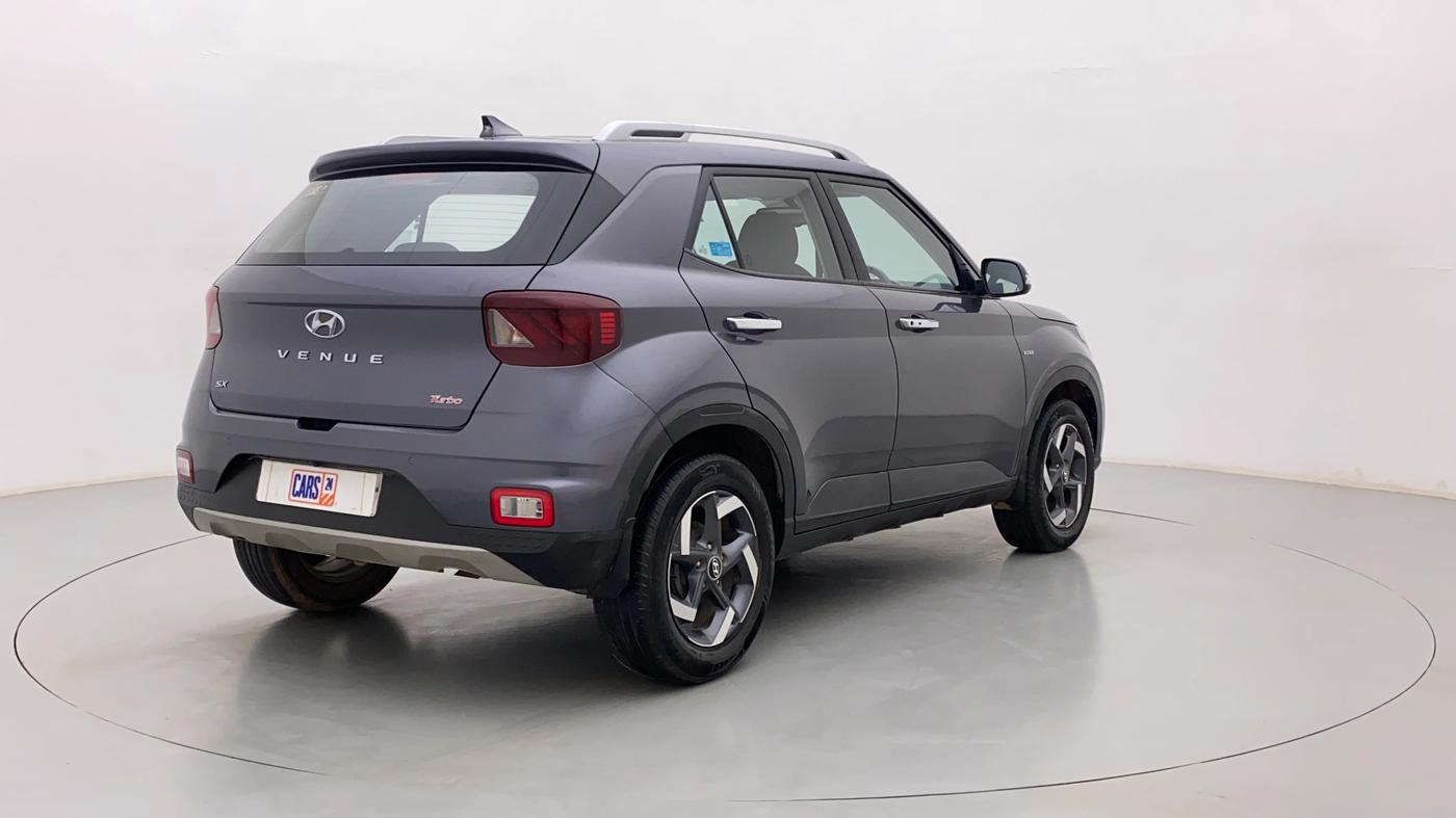2019 Hyundai VENUE SX PLUS 1.0 TURBO DCT, Petrol, Automatic, 57,826 km, Right Back Diagonal