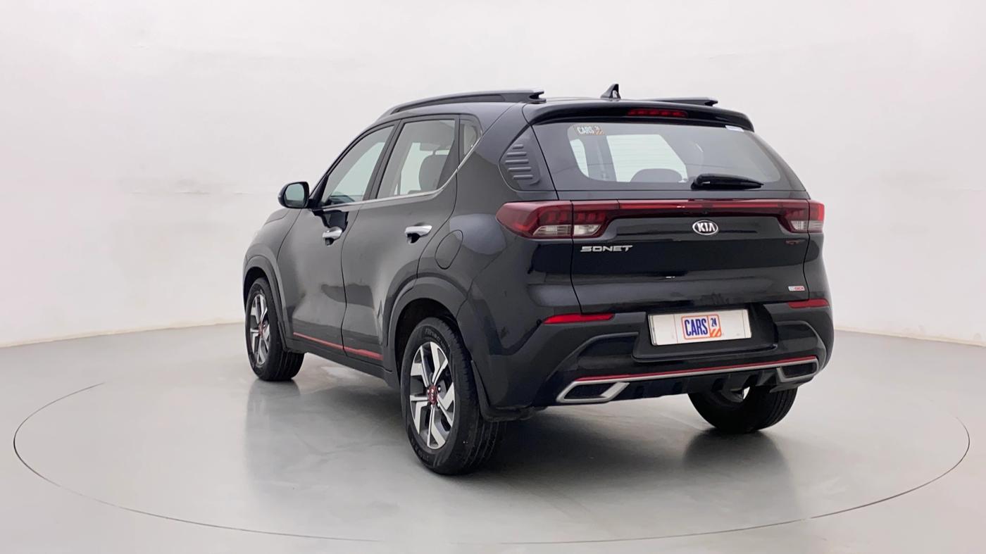 2020 KIA SONET GTX PLUS 1.0 IMT, Petrol, Manual, 25,013 km, Left Back Diagonal