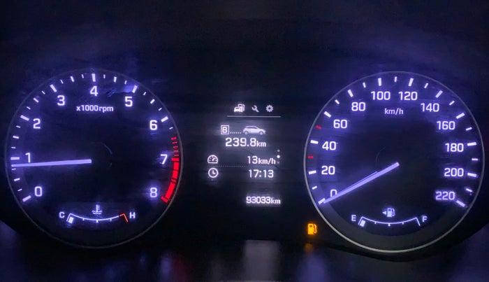 2014 Hyundai Elite i20 ASTA 1.2, Petrol, Manual, 93,032 km, Odometer Image