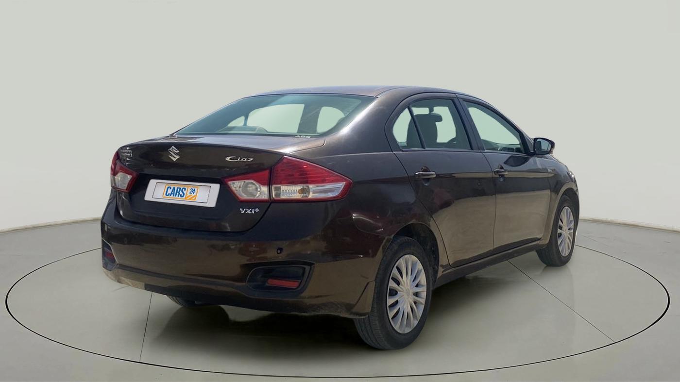 2014 Maruti Ciaz VXI+, Petrol, Manual, 87,357 km, Right Back Diagonal