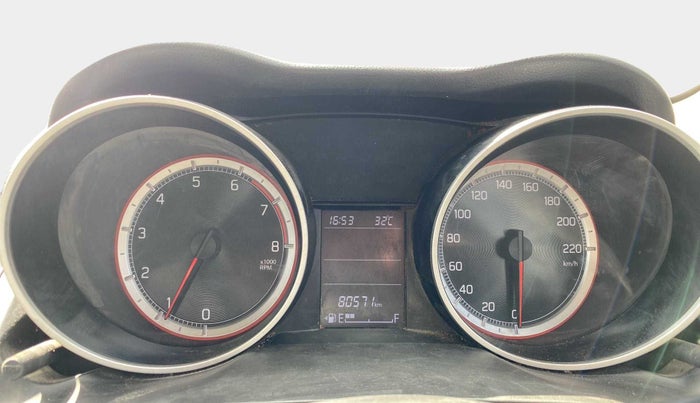 2020 Maruti Swift ZXI, Petrol, Manual, 80,574 km, Odometer Image