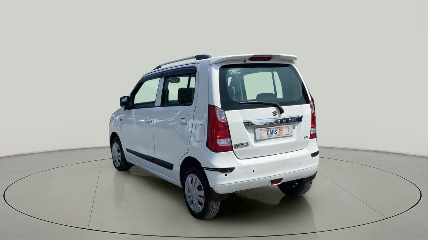 2016 Maruti Wagon R 1.0 VXI, Petrol, Manual, 87,560 km, Left Back Diagonal