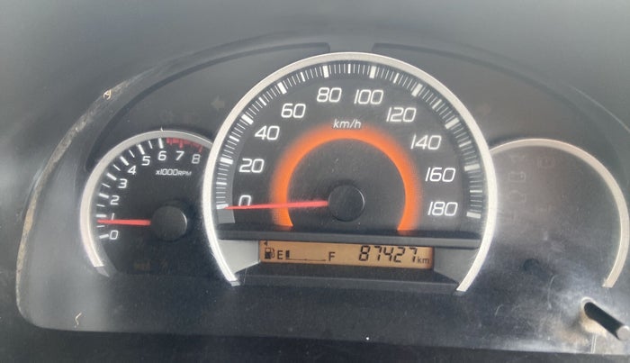 2016 Maruti Wagon R 1.0 VXI, Petrol, Manual, 87,560 km, Odometer Image