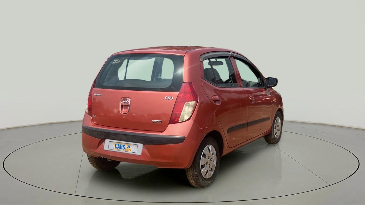 2010 Hyundai i10 MAGNA 1.2, Petrol, Manual, 59,885 km, Right Back Diagonal