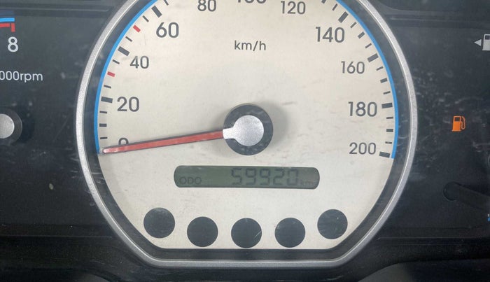 2010 Hyundai i10 MAGNA 1.2, Petrol, Manual, 59,885 km, Odometer Image
