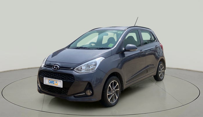 2018 Hyundai Grand i10 SPORTZ AT 1.2 KAPPA VTVT, Petrol, Automatic, 8,034 km, Left Front Diagonal