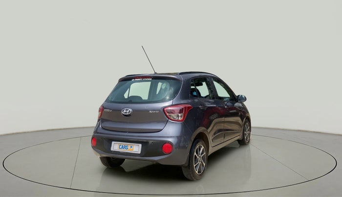 2018 Hyundai Grand i10 SPORTZ AT 1.2 KAPPA VTVT, Petrol, Automatic, 8,034 km, Right Back Diagonal