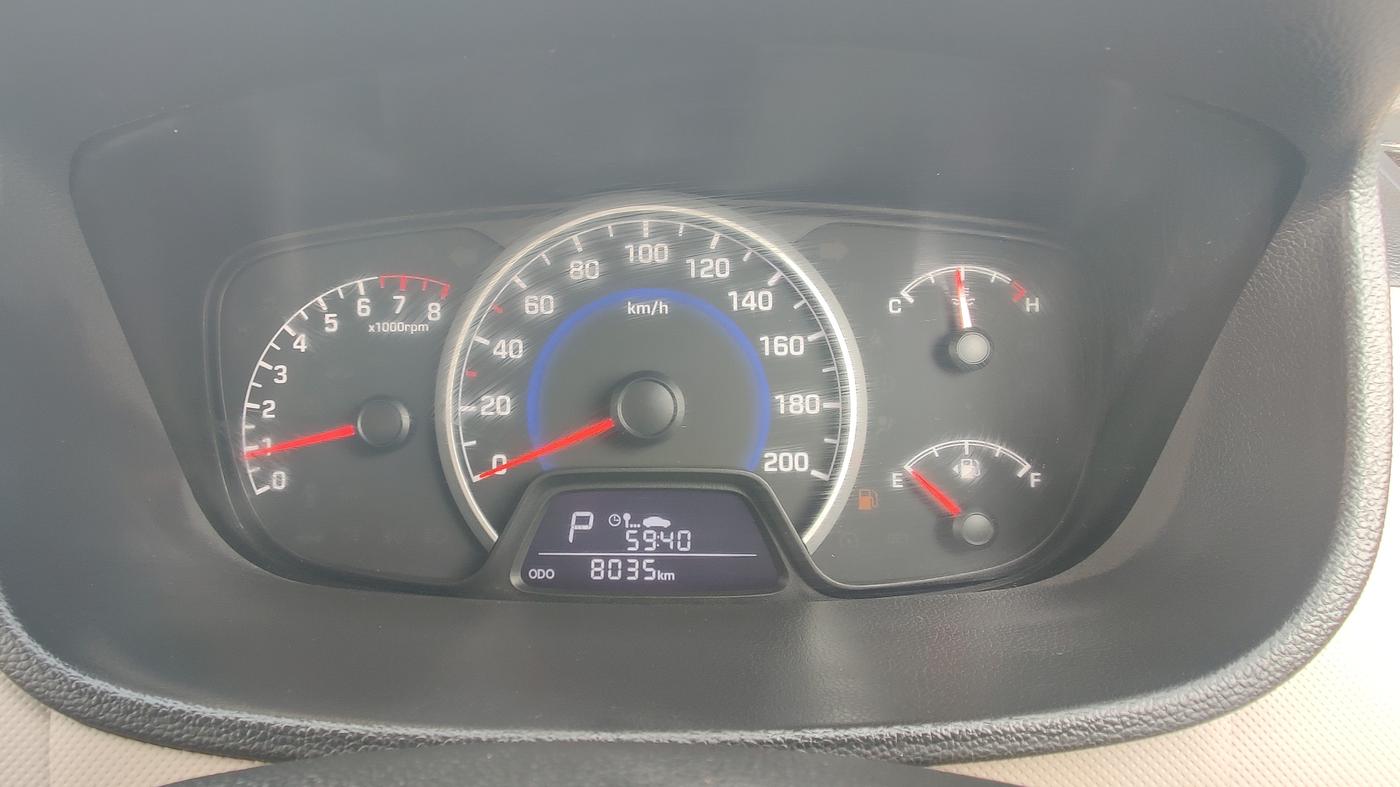 2018 Hyundai Grand i10 SPORTZ AT 1.2 KAPPA VTVT, Petrol, Automatic, 8,034 km, Odometer Image