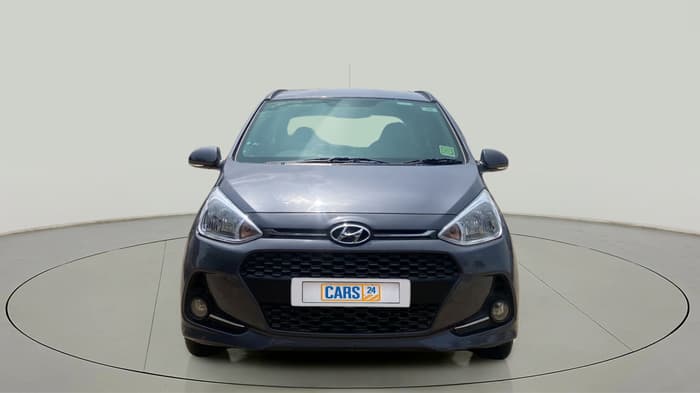 2018 Hyundai Grand i10 SPORTZ AT 1.2 KAPPA VTVT, Petrol, Automatic, 8,034 km, Front