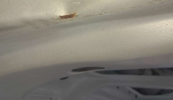 2015 Hyundai Xcent SX 1.2 (O), Petrol, Manual, 27,383 km, Dicky (Boot door) - Minor rust Inside Panel