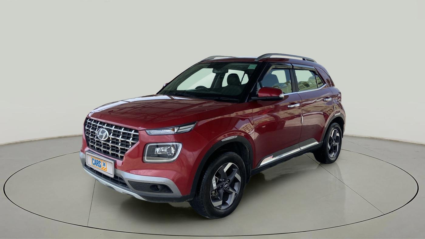 2022 Hyundai VENUE SX 1.0 (O) TURBO IMT, Petrol, Manual, 12,795 km, Left Front Diagonal