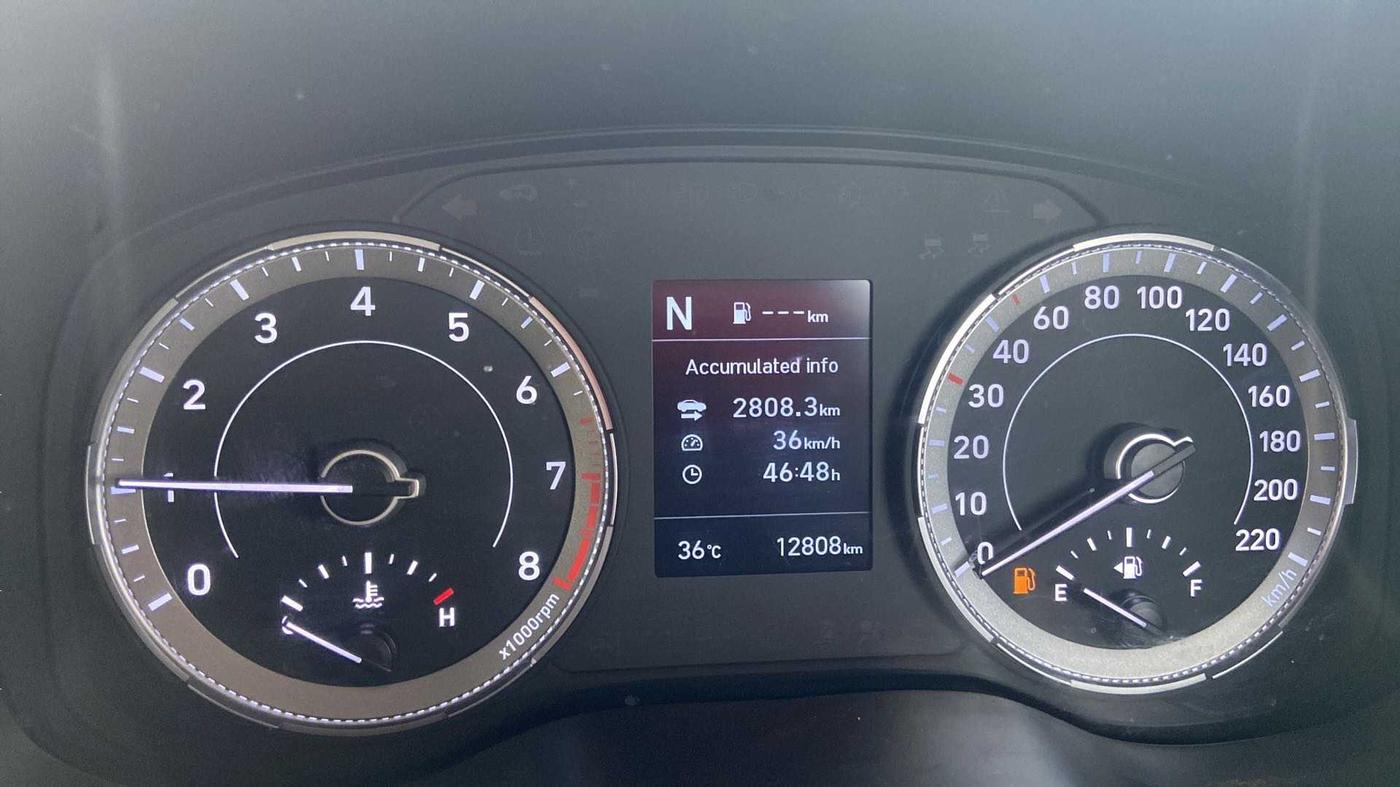 2022 Hyundai VENUE SX 1.0 (O) TURBO IMT, Petrol, Manual, 12,795 km, Odometer Image
