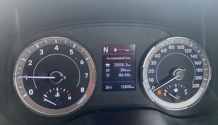 2022 Hyundai VENUE SX 1.0 (O) TURBO IMT, Petrol, Manual, 12,795 km, Odometer Image