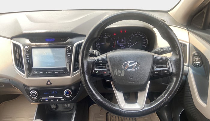 2016 Hyundai Creta SX PLUS 1.6 PETROL, Petrol, Manual, 37,440 km, Steering Wheel Close Up