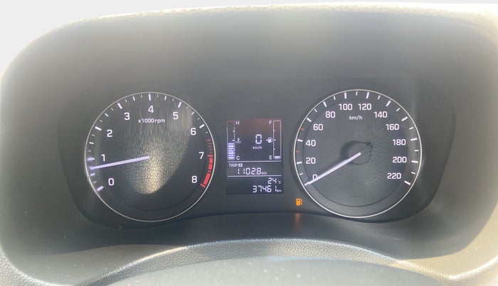 2016 Hyundai Creta SX PLUS 1.6 PETROL, Petrol, Manual, 37,440 km, Odometer Image