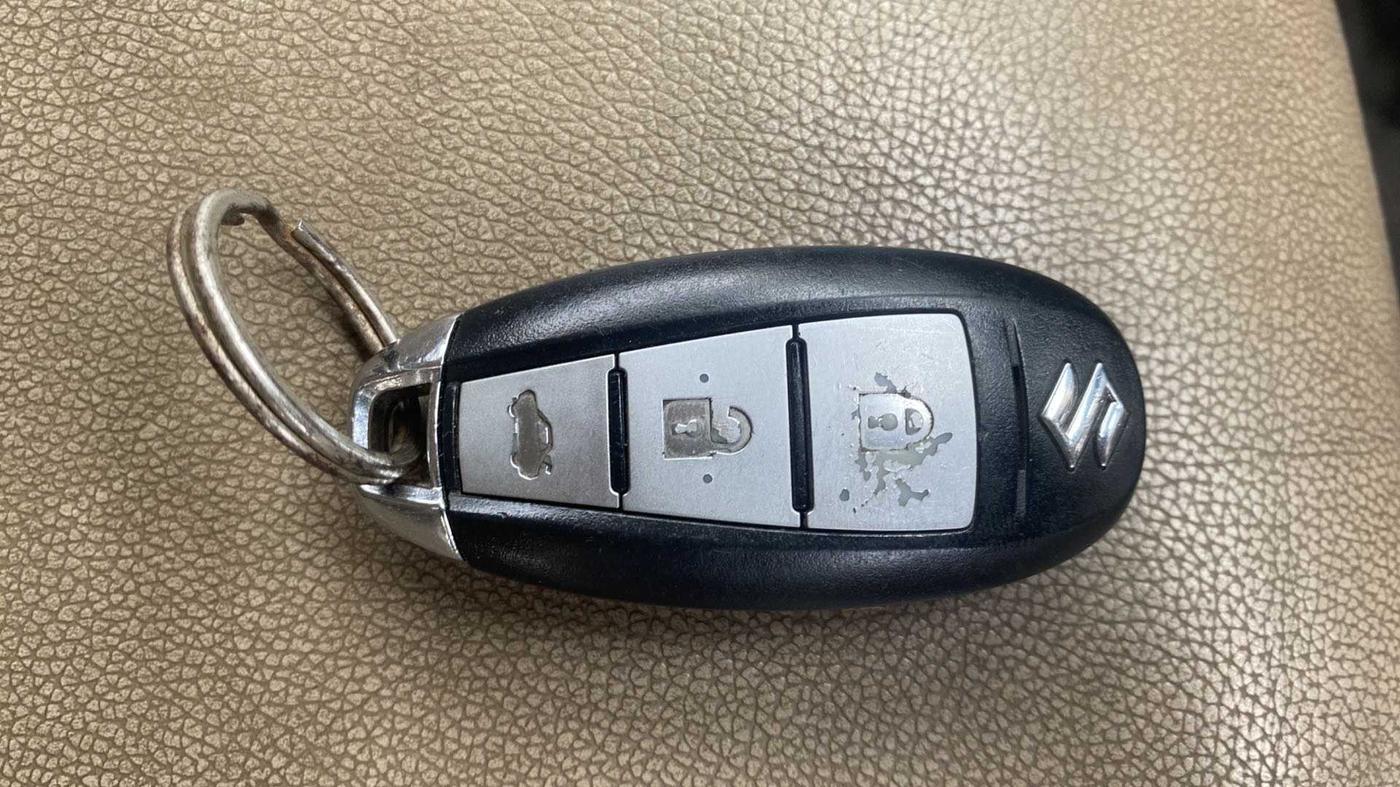 2017 Maruti Ciaz ALPHA 1.4 PETROL, Petrol, Manual, 51,850 km, Key Close Up