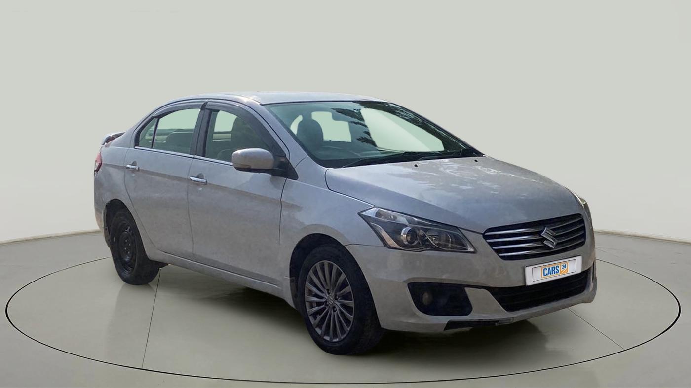 2017 Maruti Ciaz ALPHA 1.4 PETROL, Petrol, Manual, 51,850 km, Right Front Diagonal