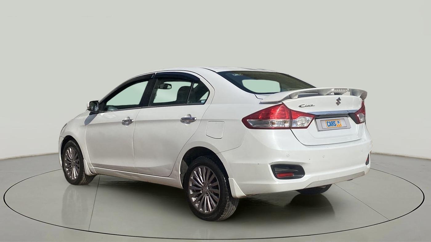 2017 Maruti Ciaz ALPHA 1.4 PETROL, Petrol, Manual, 51,850 km, Left Back Diagonal