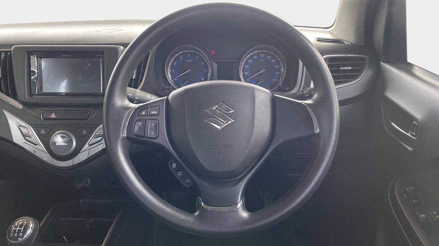 2019 Maruti Baleno DELTA PETROL 1.2, Petrol, Manual, 41,377 km, Steering Wheel Close Up