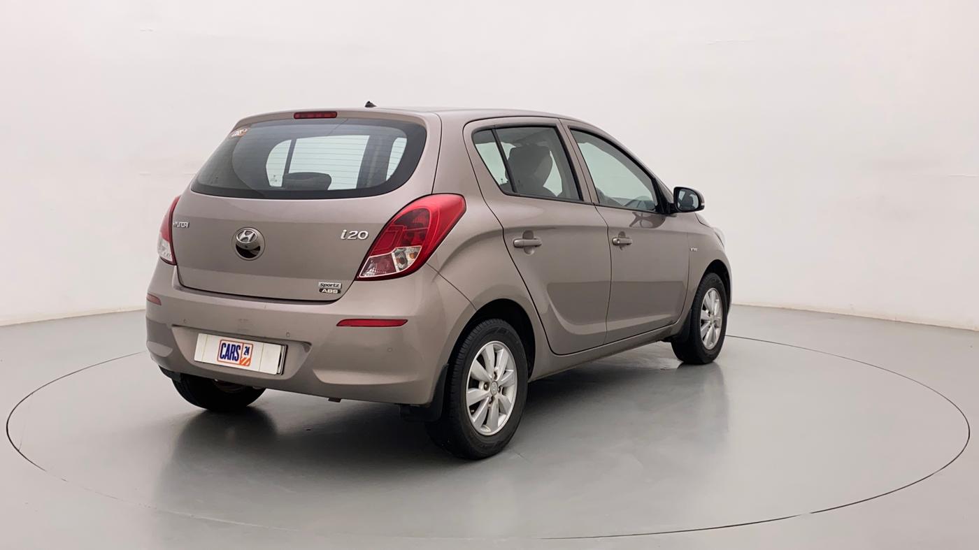 2014 Hyundai i20 SPORTZ 1.2, Petrol, Manual, 40,194 km, Right Back Diagonal