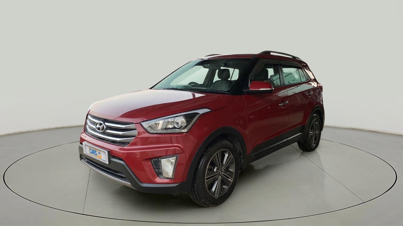 2016 Hyundai Creta SX PLUS 1.6 DIESEL, Diesel, Manual, 71,348 km, Left Front Diagonal