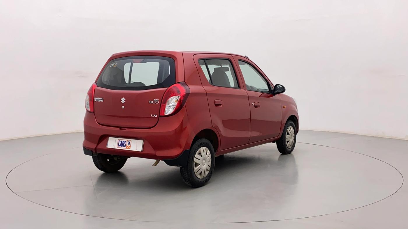 2014 Maruti Alto 800 LXI, Petrol, Manual, 22,529 km, Right Back Diagonal