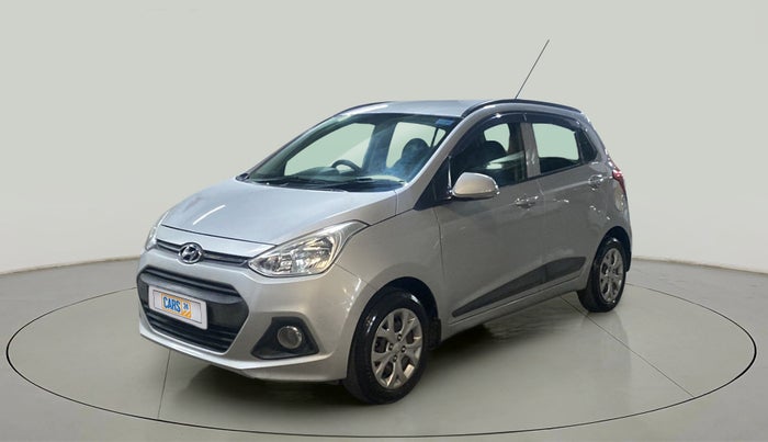 2015 Hyundai Grand i10 SPORTZ 1.2 KAPPA VTVT, Petrol, Manual, 31,037 km, Left Front Diagonal