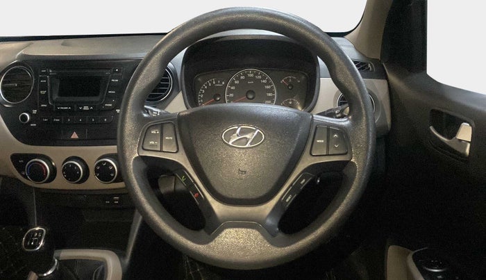2015 Hyundai Grand i10 SPORTZ 1.2 KAPPA VTVT, Petrol, Manual, 31,037 km, Steering Wheel Close Up