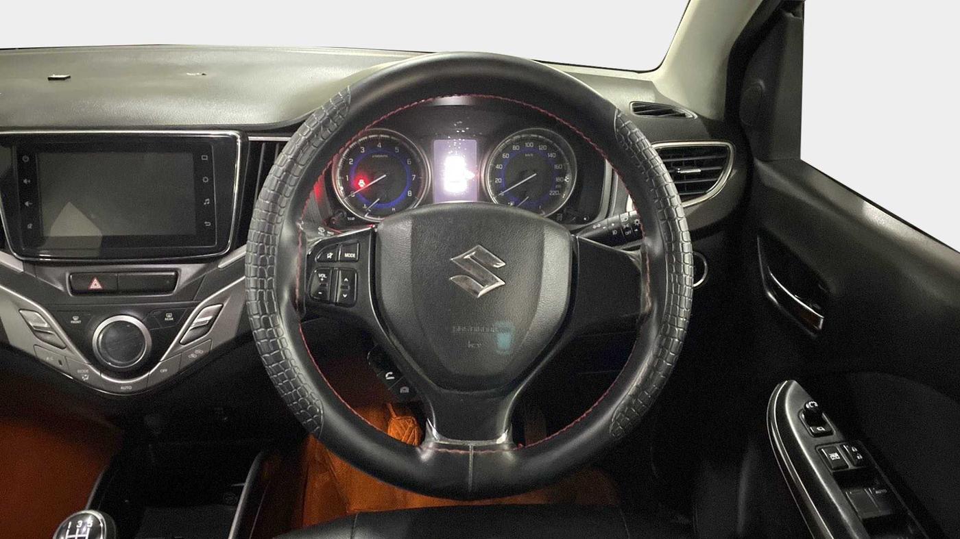 2020 Maruti Baleno ZETA PETROL 1.2, Petrol, Manual, 81,398 km, Steering Wheel Close Up