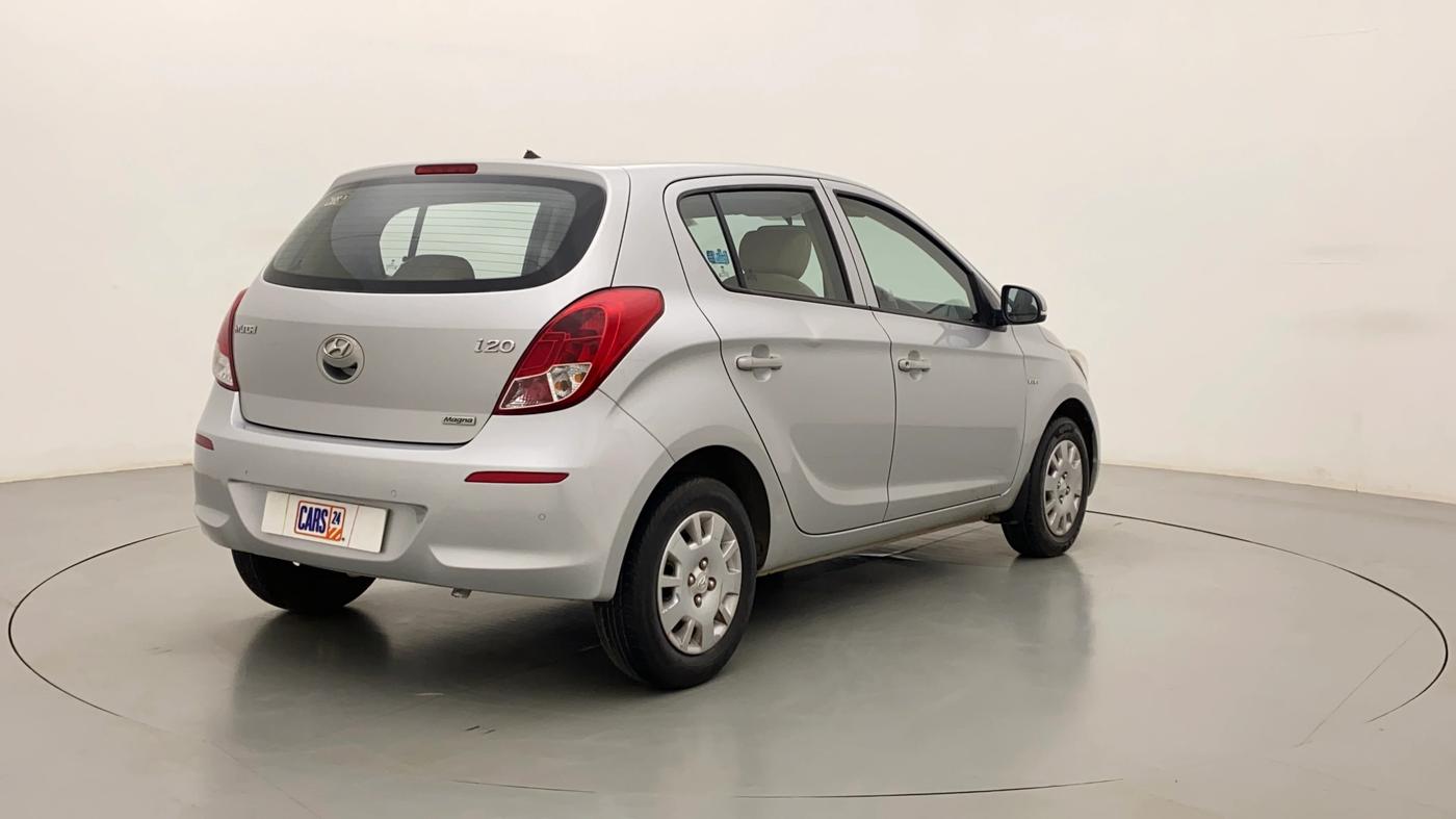 2013 Hyundai i20 MAGNA (O) 1.2, Petrol, Manual, 50,116 km, Right Back Diagonal