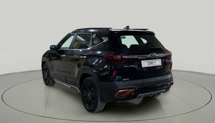 2021 KIA SELTOS HTX ANNIVERSARY EDITION 1.5 PETROL CVT, Petrol, Automatic, 39,431 km, Left Back Diagonal
