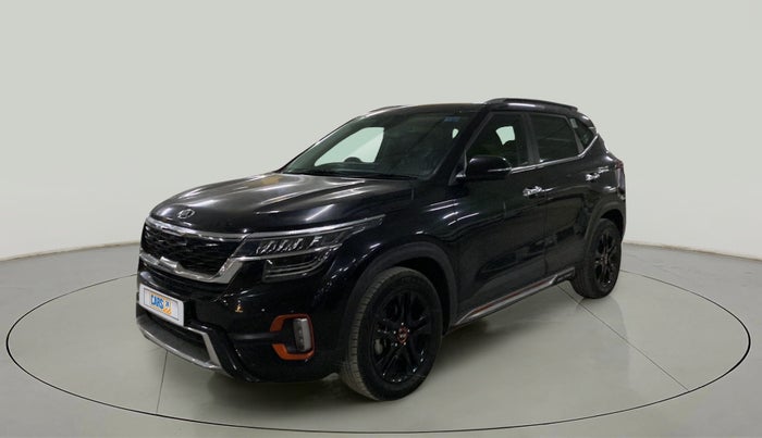 2021 KIA SELTOS HTX ANNIVERSARY EDITION 1.5 PETROL CVT, Petrol, Automatic, 39,431 km, Left Front Diagonal