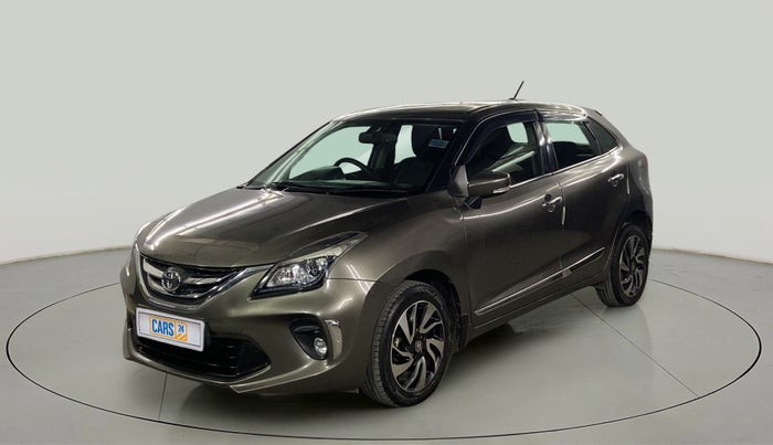 2019 Toyota Glanza V CVT, Petrol, Automatic, 27,336 km, Left Front Diagonal