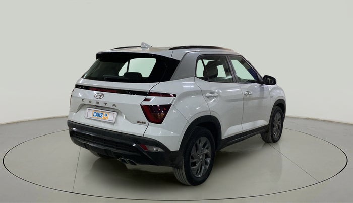 2020 Hyundai Creta SX (O) 1.4 TURBO DCT, Petrol, Automatic, 37,895 km, Right Back Diagonal
