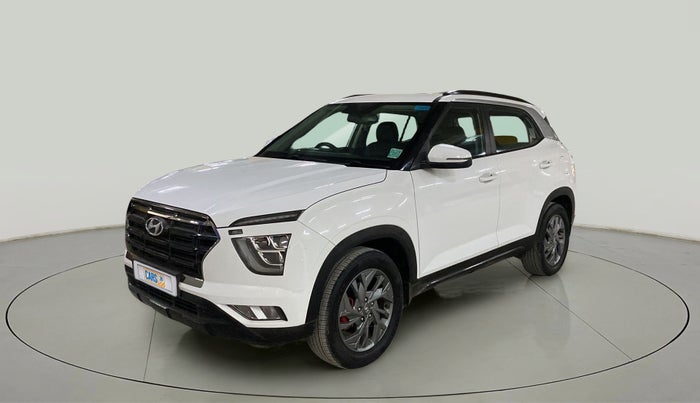 2020 Hyundai Creta SX (O) 1.4 TURBO DCT, Petrol, Automatic, 37,895 km, Left Front Diagonal