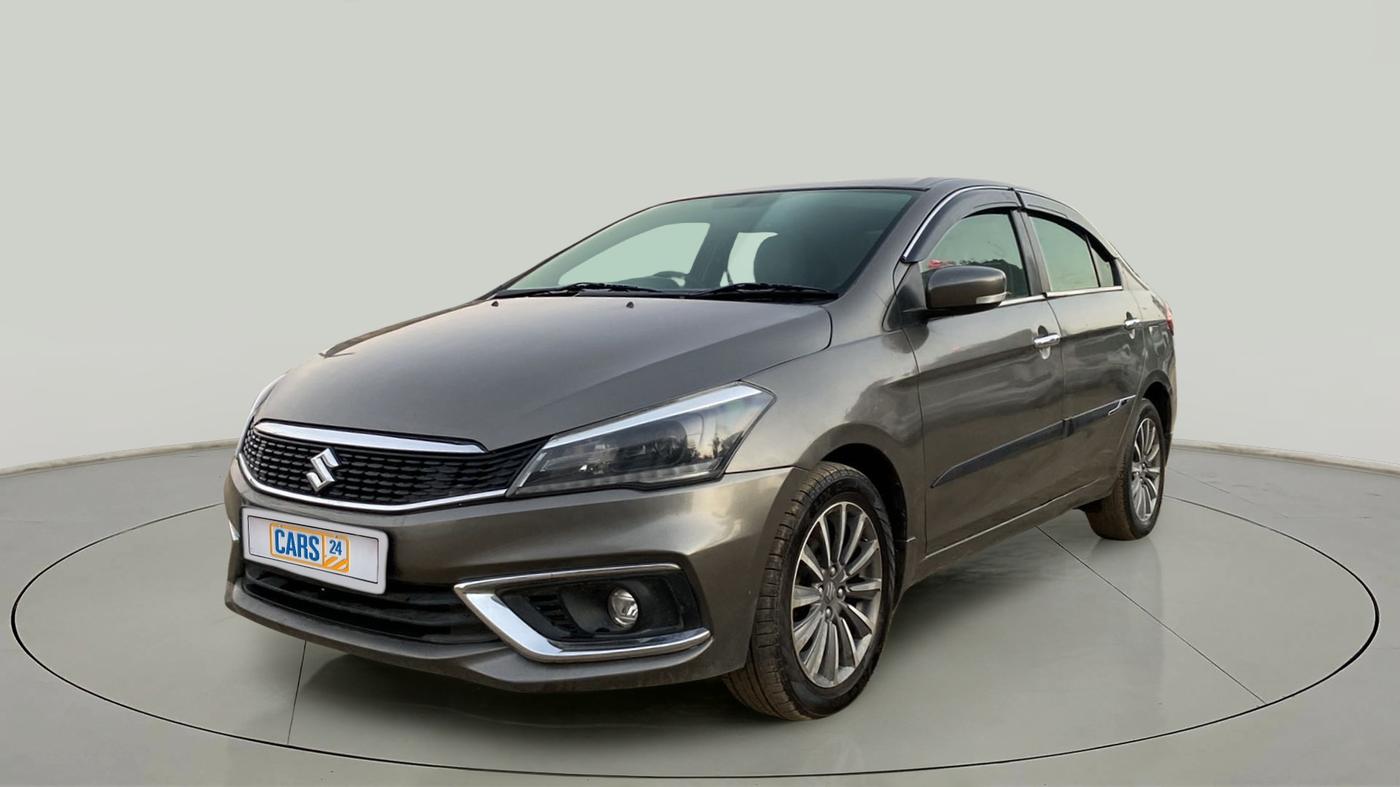 2018 Maruti Ciaz ALPHA 1.5 SHVS PETROL, Petrol, Manual, 51,338 km, Left Front Diagonal