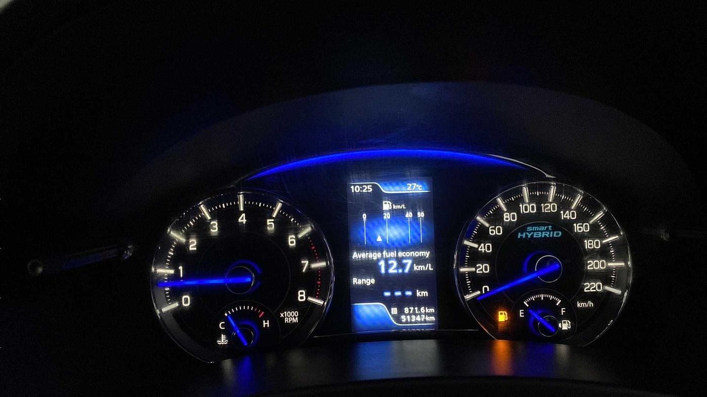 2018 Maruti Ciaz ALPHA 1.5 SHVS PETROL, Petrol, Manual, 51,338 km, Odometer Image