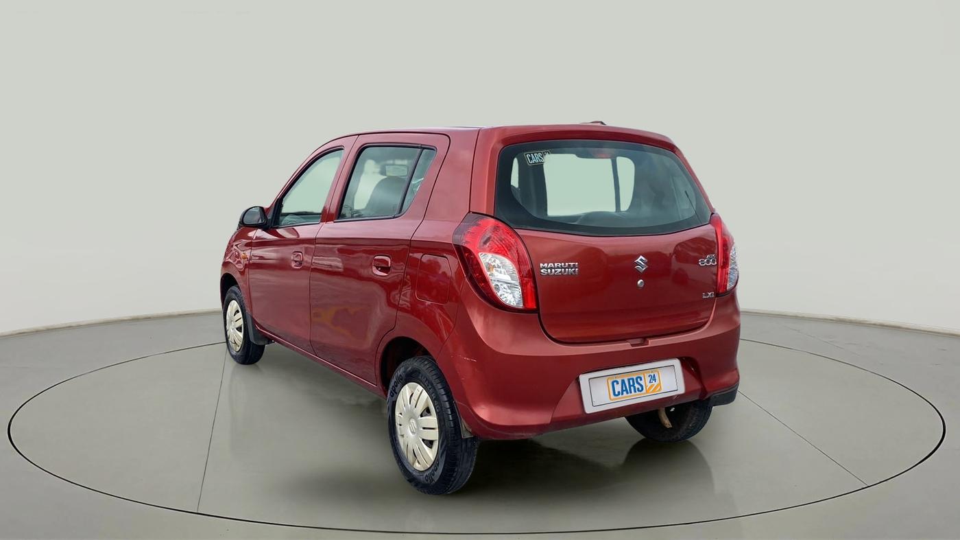 2012 Maruti Alto 800 LXI, Petrol, Manual, 52,936 km, Left Back Diagonal