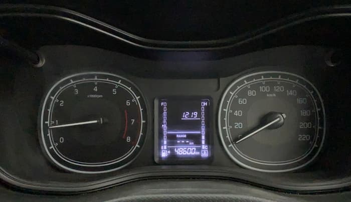 2020 Maruti Vitara Brezza LXI, Petrol, Manual, 48,553 km, Odometer Image
