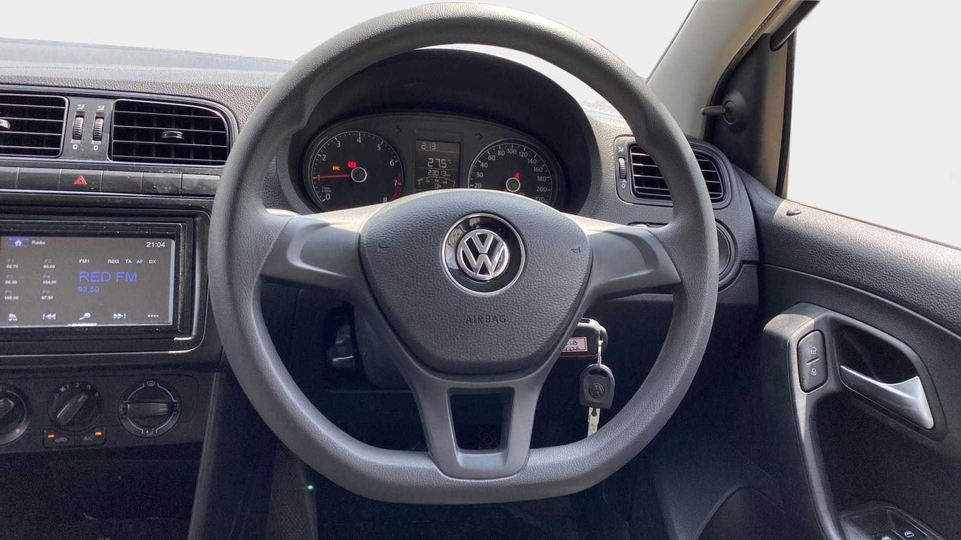 2019 Volkswagen Ameo TRENDLINE 1.0L, Petrol, Manual, 23,023 km, Steering Wheel Close Up