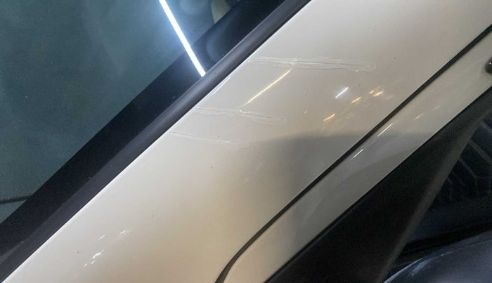 2021 Maruti New Wagon-R LXI CNG 1.0, CNG, Manual, 42,925 km, Left A pillar - Minor scratches