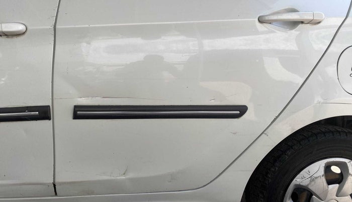 2019 Tata Tiago XT DIESEL, Diesel, Manual, 1,13,660 km, Rear left door - Slightly dented