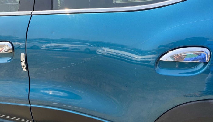 2021 Renault Kwid RXT 1.0 (O), Petrol, Manual, 10,664 km, Rear left door - Slightly dented