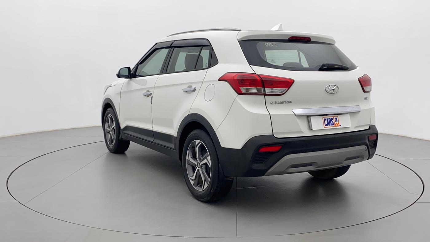 2018 Hyundai Creta SX AT 1.6 PETROL, Petrol, Automatic, 37,663 km, Left Back Diagonal