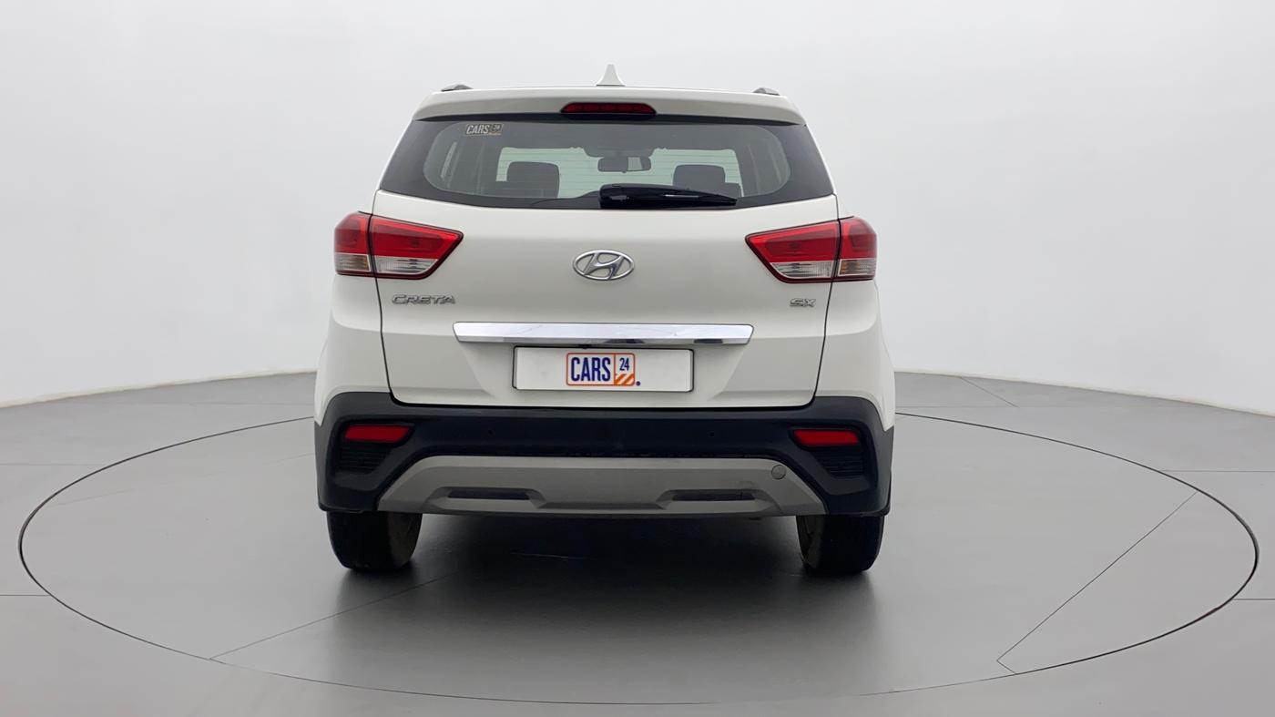 2018 Hyundai Creta SX AT 1.6 PETROL, Petrol, Automatic, 37,663 km, Back/Rear