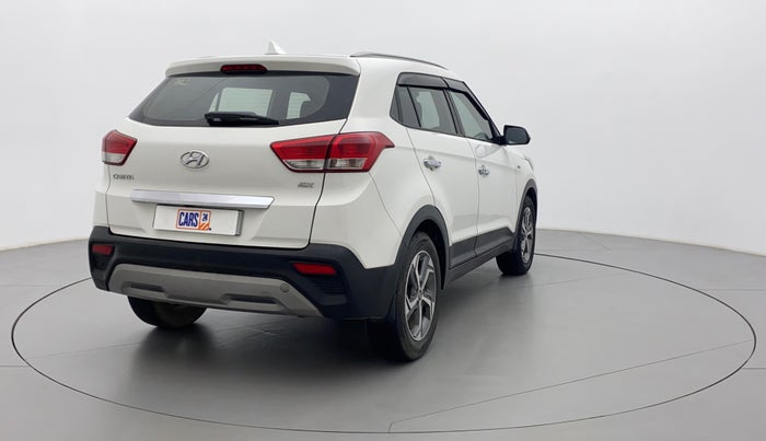 2018 Hyundai Creta SX AT 1.6 PETROL, Petrol, Automatic, 37,663 km, Right Back Diagonal
