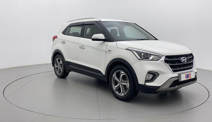 2018 Hyundai Creta SX AT 1.6 PETROL, Petrol, Automatic, 37,663 km, Right Front Diagonal