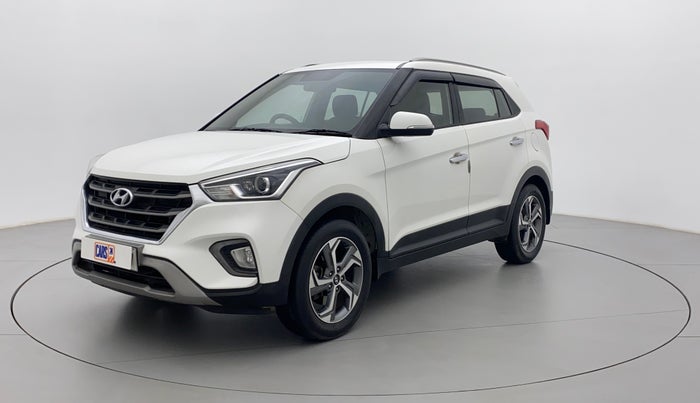2018 Hyundai Creta SX AT 1.6 PETROL, Petrol, Automatic, 37,663 km, Left Front Diagonal