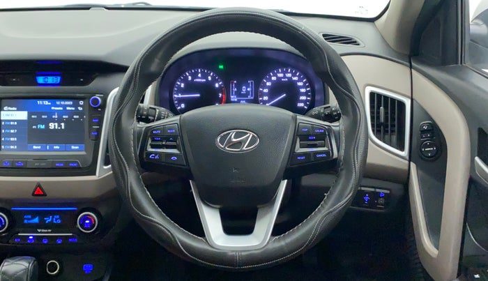 2018 Hyundai Creta SX AT 1.6 PETROL, Petrol, Automatic, 37,663 km, Steering Wheel Close Up